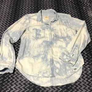 Hollister Jean Button Shirt